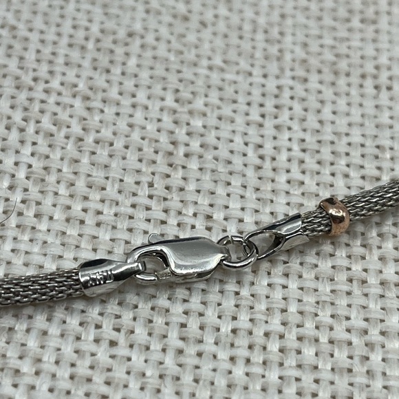 Vintage 925 Sterling Silver MILOR Italy Necklace – Estate Collection - Picture 9 of 14